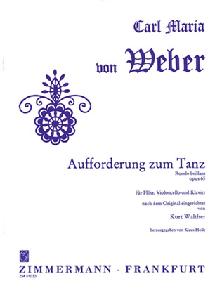 Book cover for Invitation to the Dance Op. 65