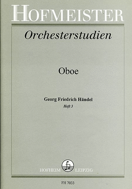 Handel-Studien fur Oboe