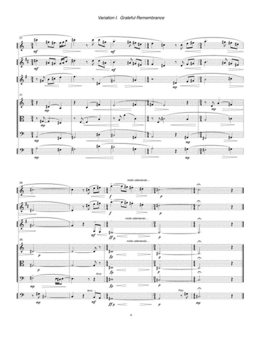 Septet, opus 77 ... Variations on a Shaker Tune (1998) for flute, clarinet, horn, violin, viola, cel image number null