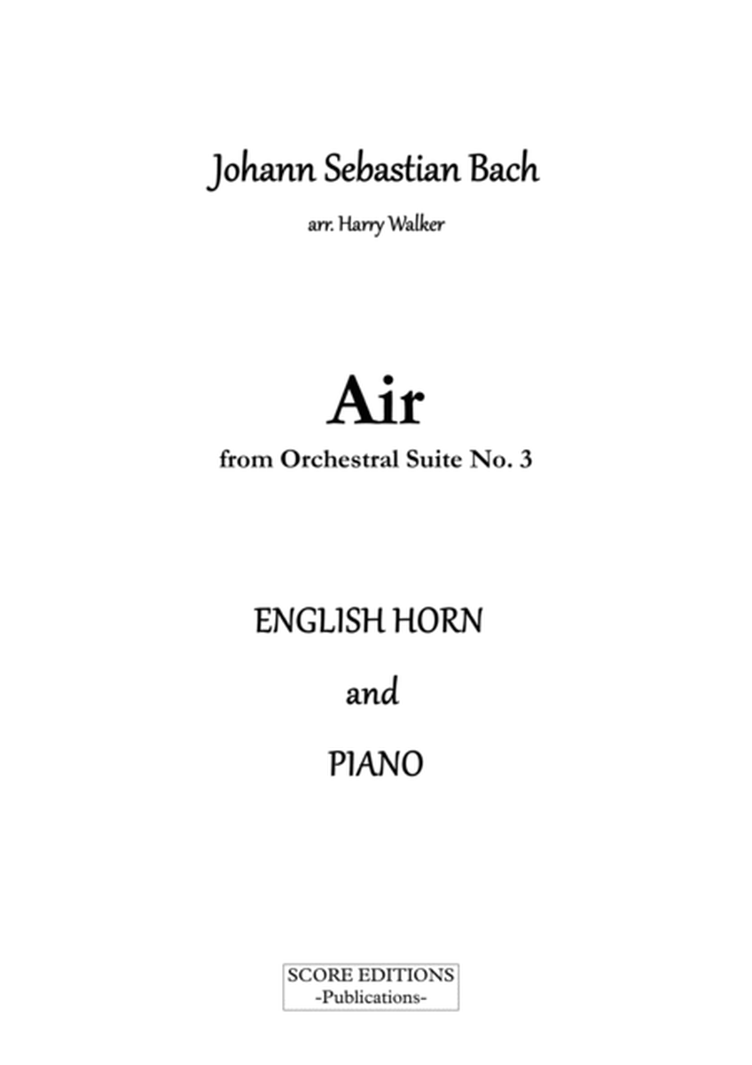 Bach Air from Suite No.3 (for English Horn and Piano) image number null