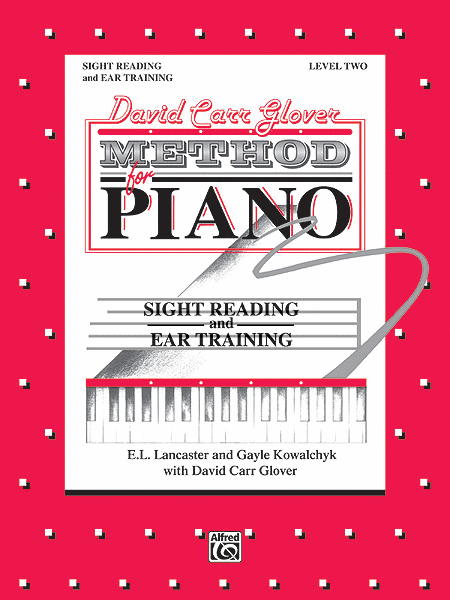 David Carr Glover Method For Piano Sight Reading And Ear Training Level 2