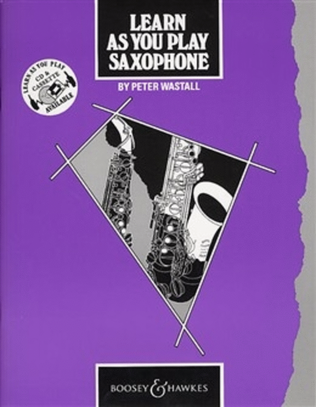 Book cover for Learn As You Play Saxophone