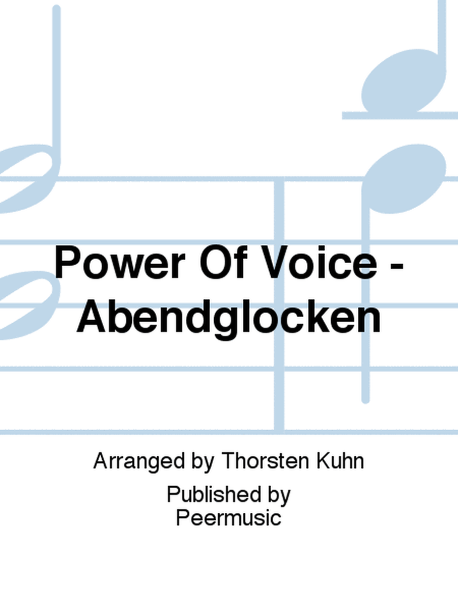 Power Of Voice - Abendglocken