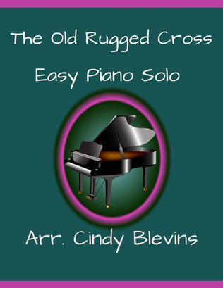 Book cover for The Old Rugged Cross, Easy Piano Solo