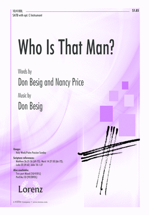 Book cover for Who Is That Man?