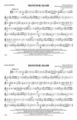 Book cover for Monster Mash: 2nd B-flat Trumpet