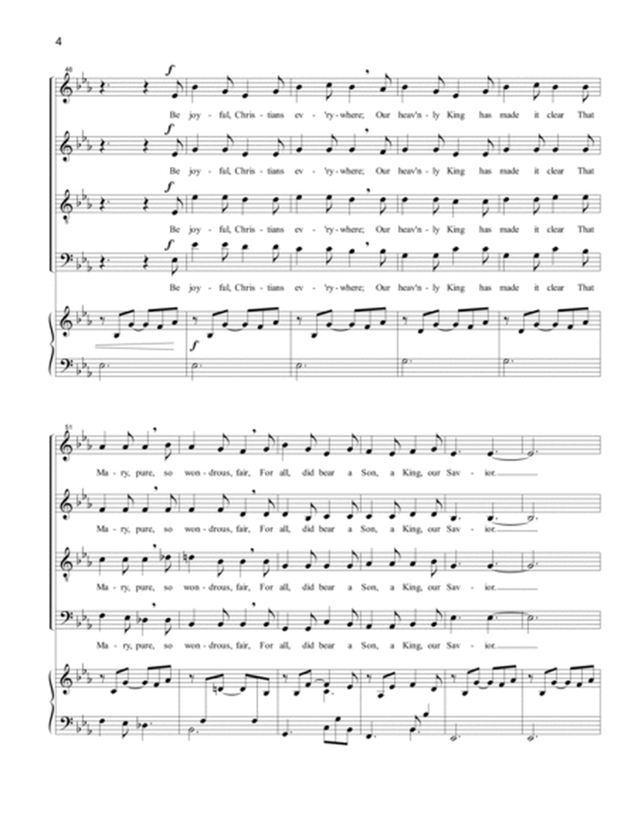 Joseph Dearest, Joseph Mine (SATB) image number null