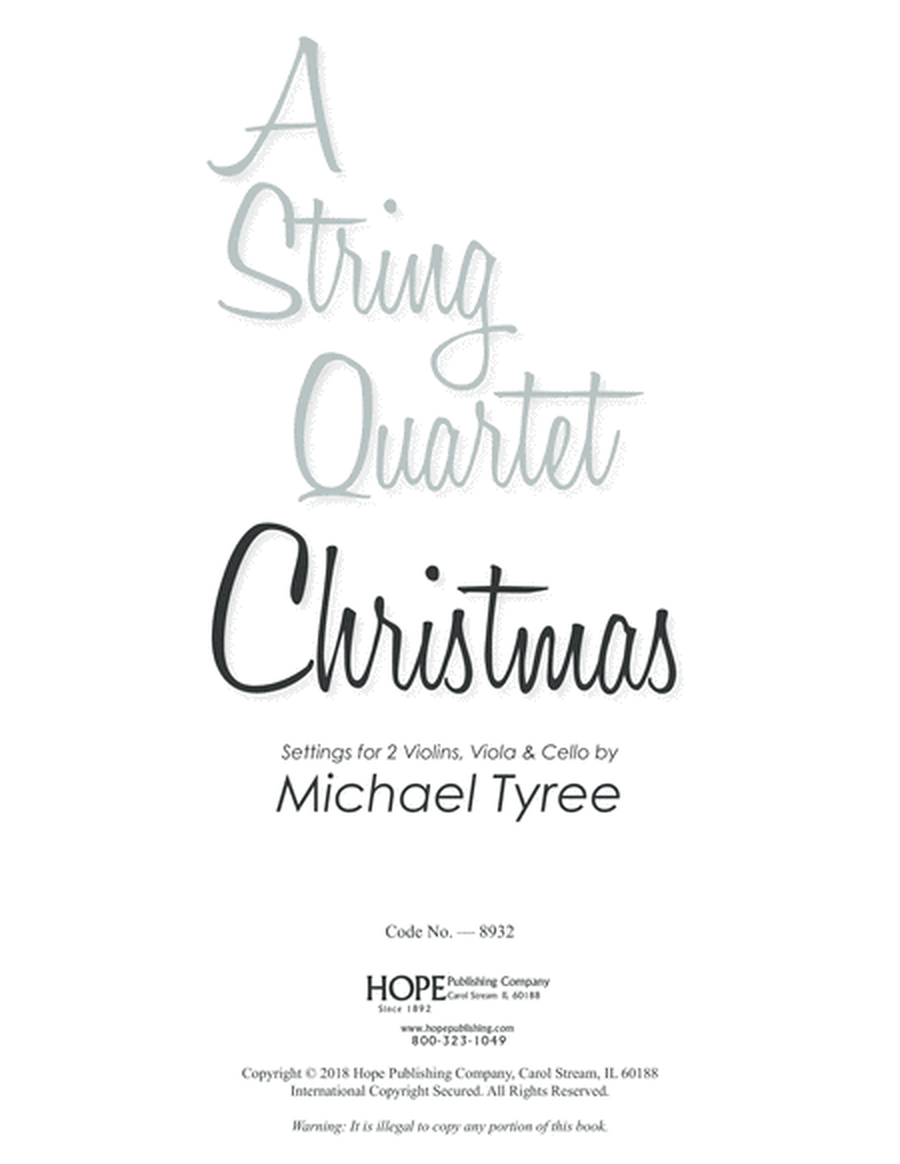 String Quartet Christmas, A-Digital Download image number null