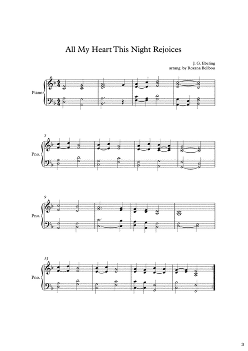 Christmas Carols for Advanced Level Sheet Collection Piano image number null