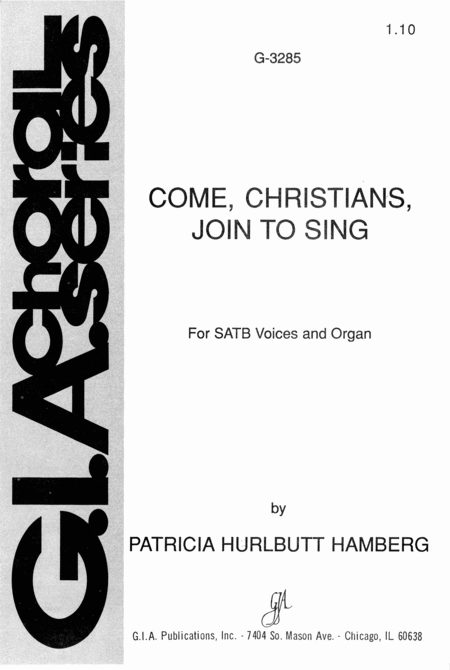 Come, Christians, Join to Sing