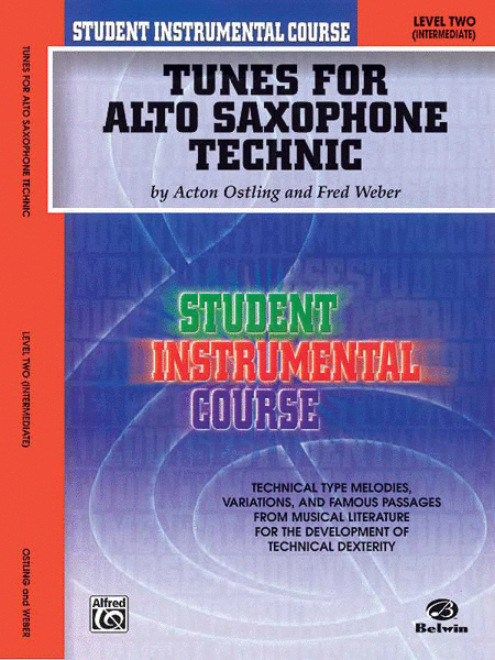 Student Instrumental Course: Tunes for Alto Saxophone Technic, Level II