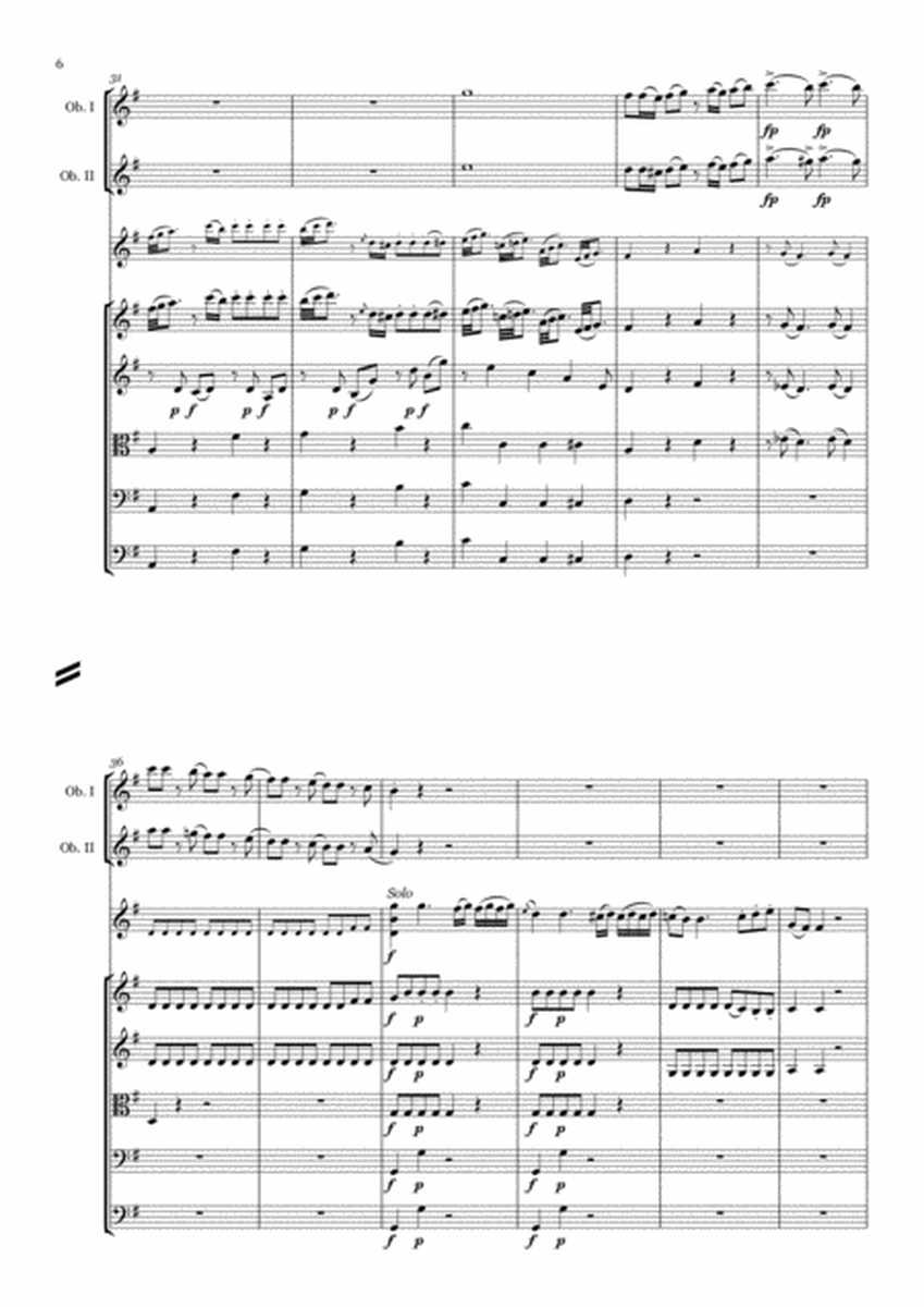 Mozart - Violin Concerto No.3  G major, KV 216, score and parts image number null