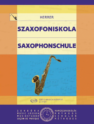 Book cover for Saxophone Tutor