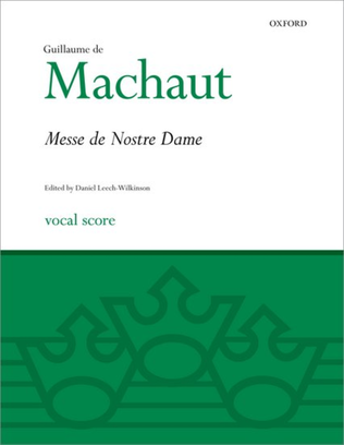 Book cover for La Messe de Nostre Dame