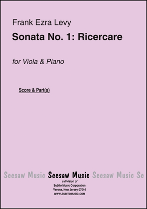Book cover for Sonata Ricercare