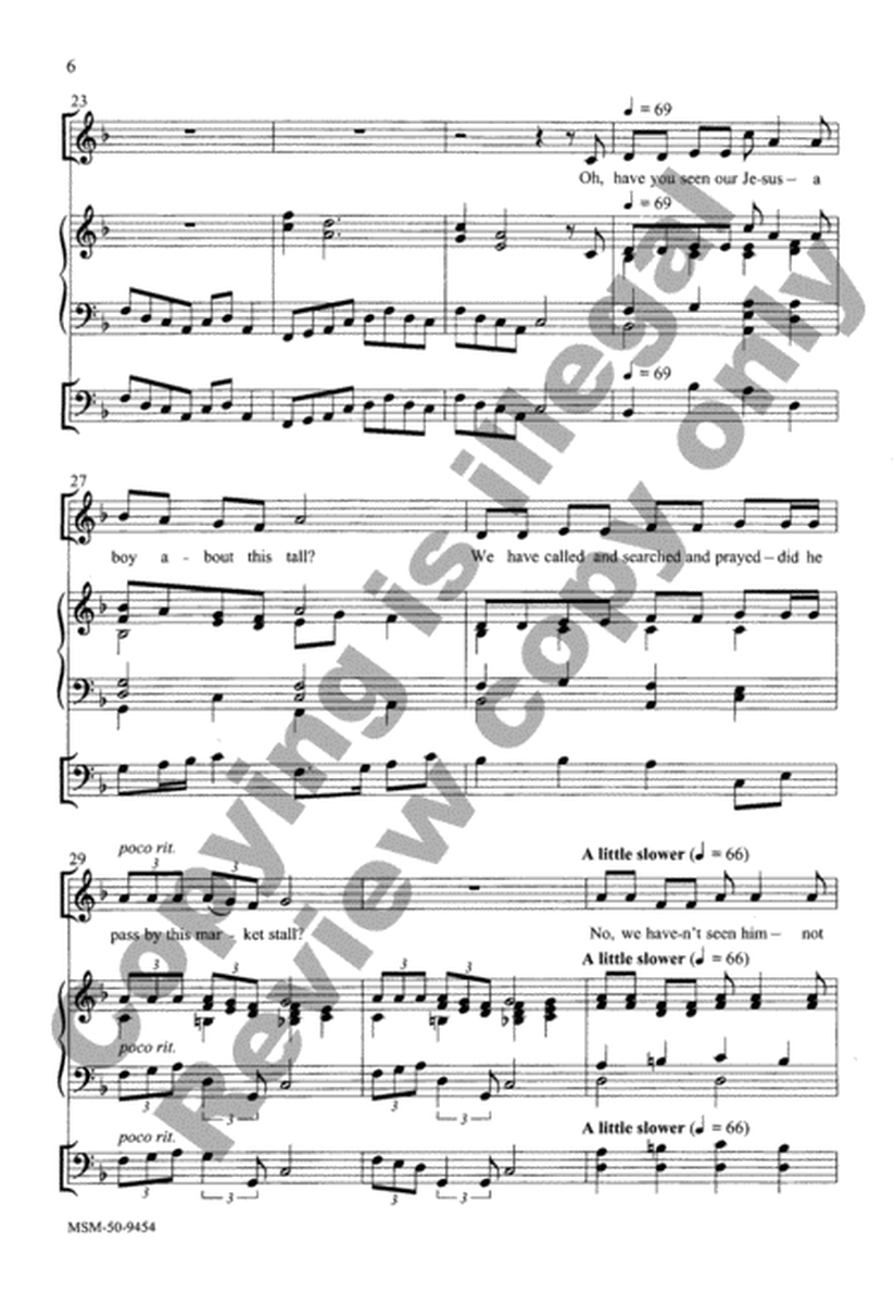 The Lost Boy (Choral Score)