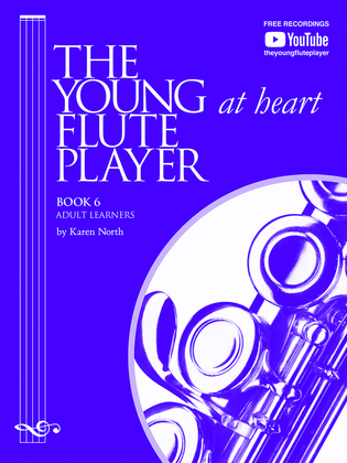 Book cover for The Young (at Heart) Flute Player Book 6