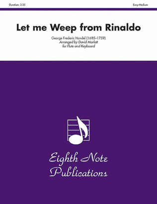 Book cover for Let Me Weep (from Rinaldo)