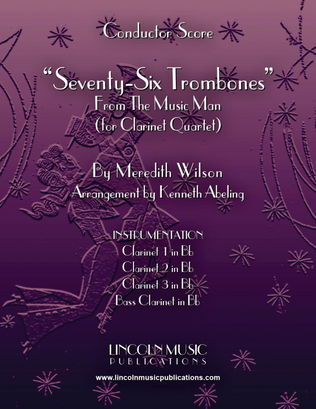 Book cover for Seventy Six Trombones