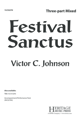 Book cover for Festival Sanctus