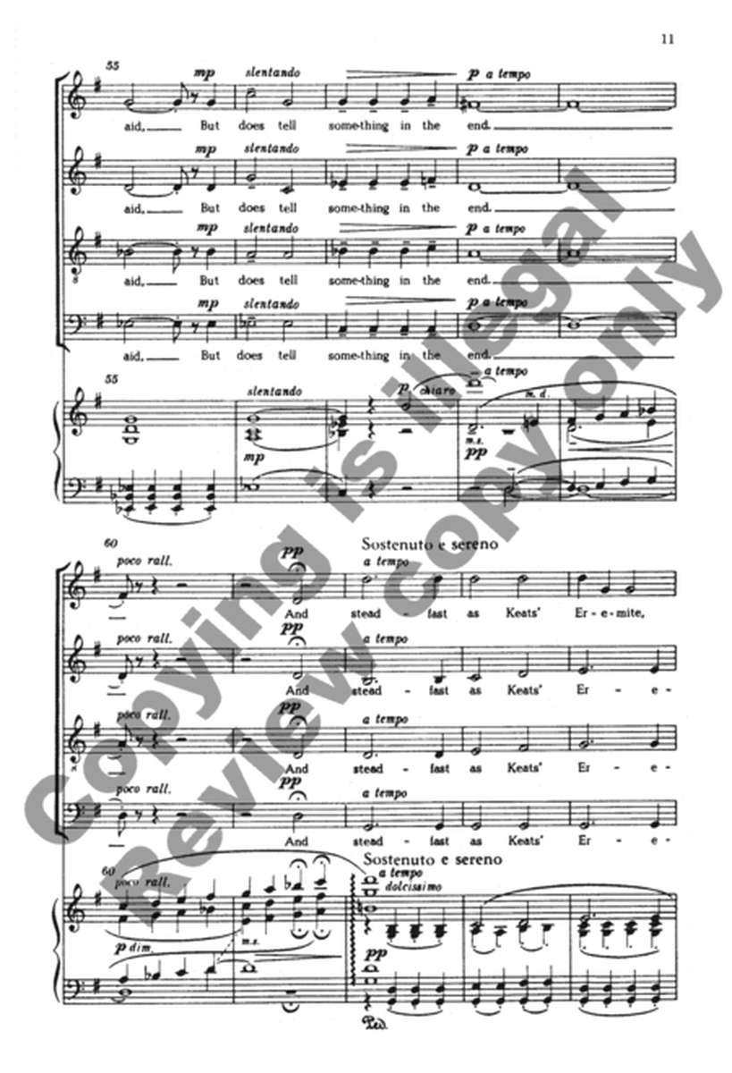 Choose Something Like A Star - SATB - From "Frostiana" image number null