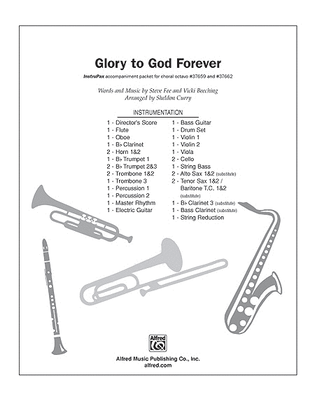 Book cover for Glory to God Forever