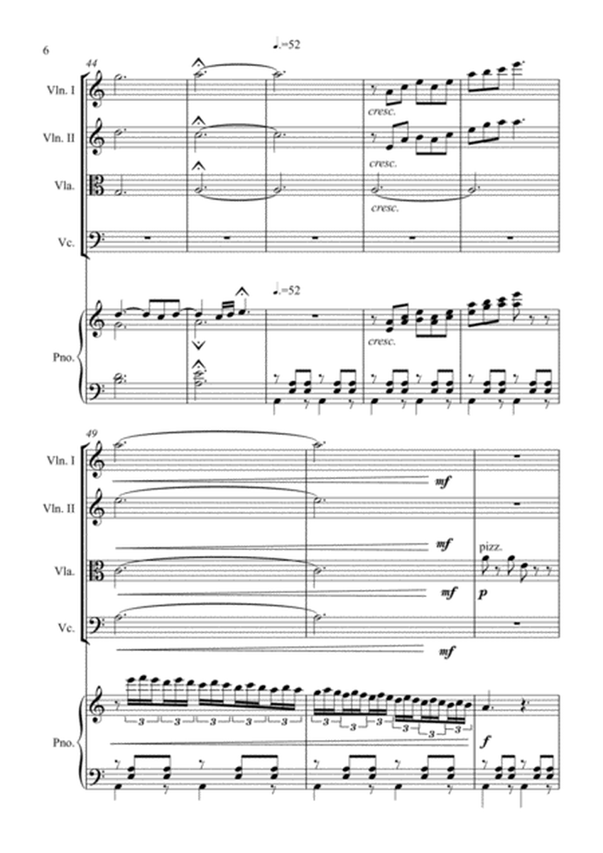 The Wizard's Waltz (for Piano and String Ensemble)