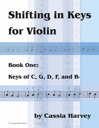 Book cover for Shifting in Keys for Violin, Book One