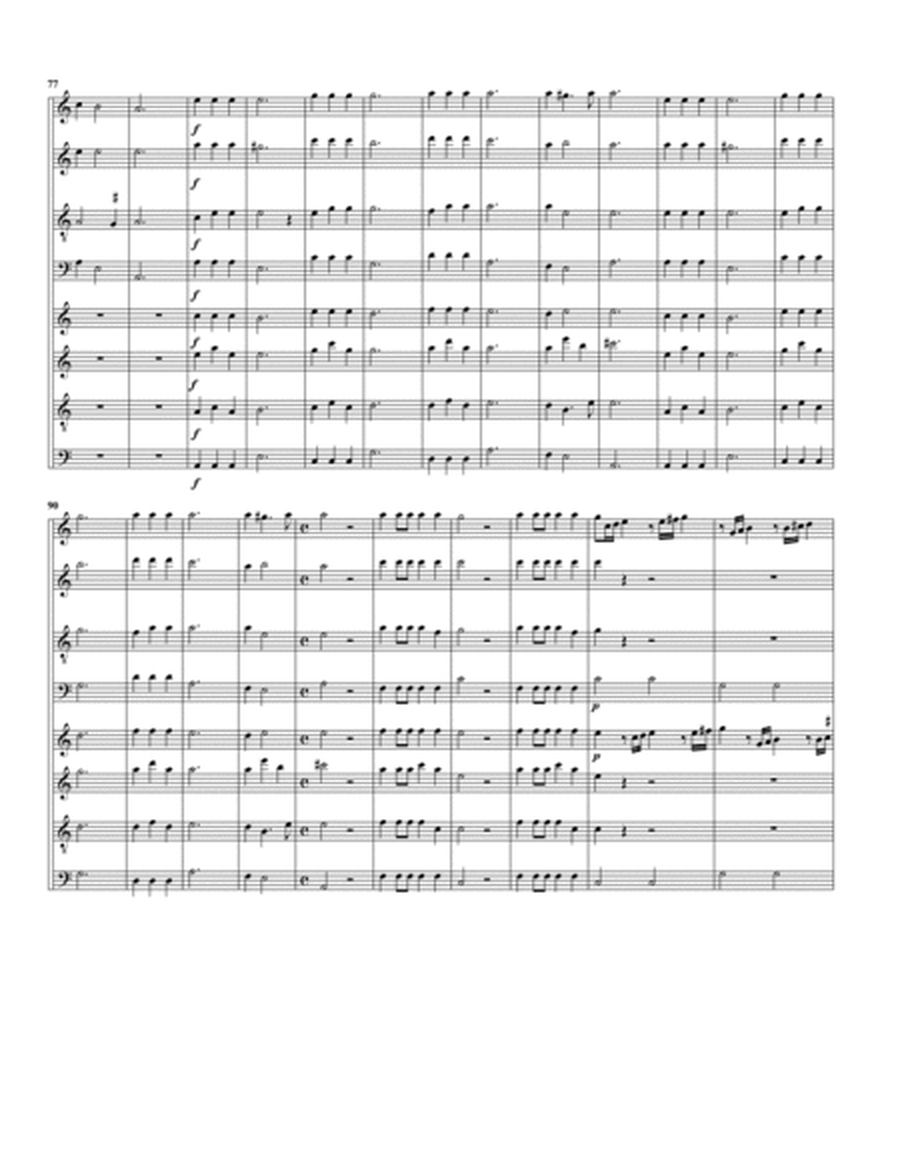 Sonata no.13 a8 (1615) (arrangement for 8 recorders)