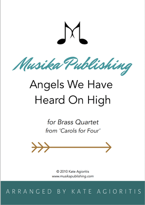 Angels We Have Heard on High - Brass Quartet