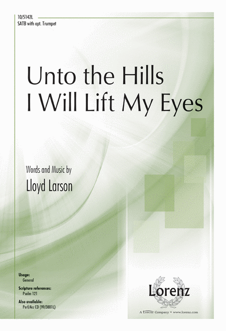 Unto the Hills I Will Lift My Eyes