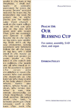 Book cover for Psalm 116: Our Blessing Cup