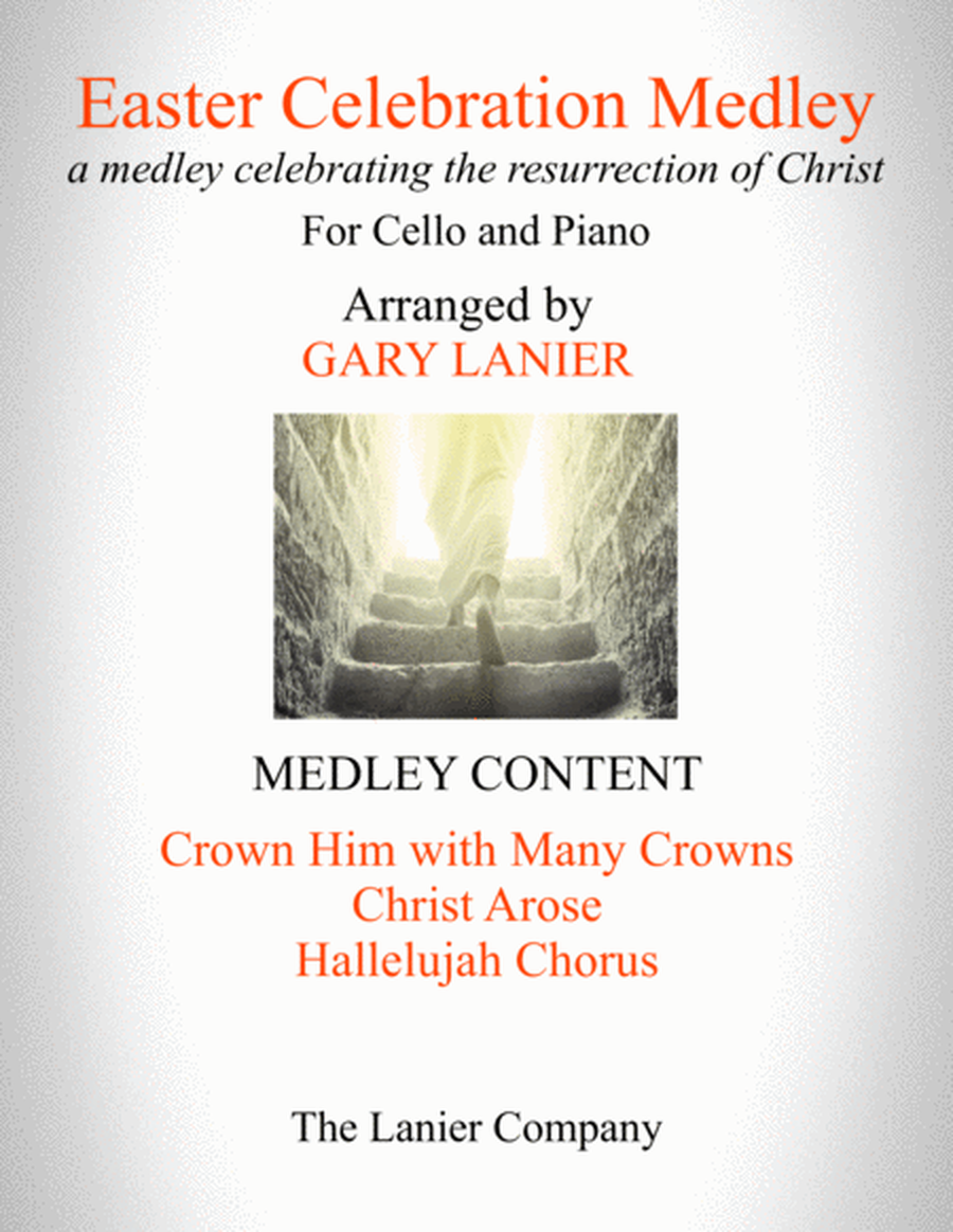 EASTER CELEBRATION MEDLEY (for Cello and Piano with Cello Part) image number null