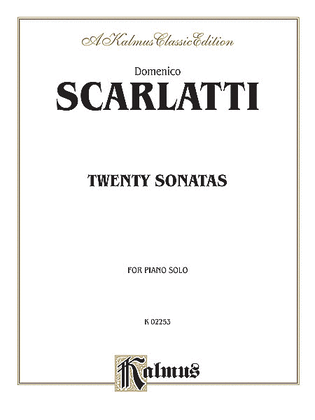 Book cover for Twenty Sonatas