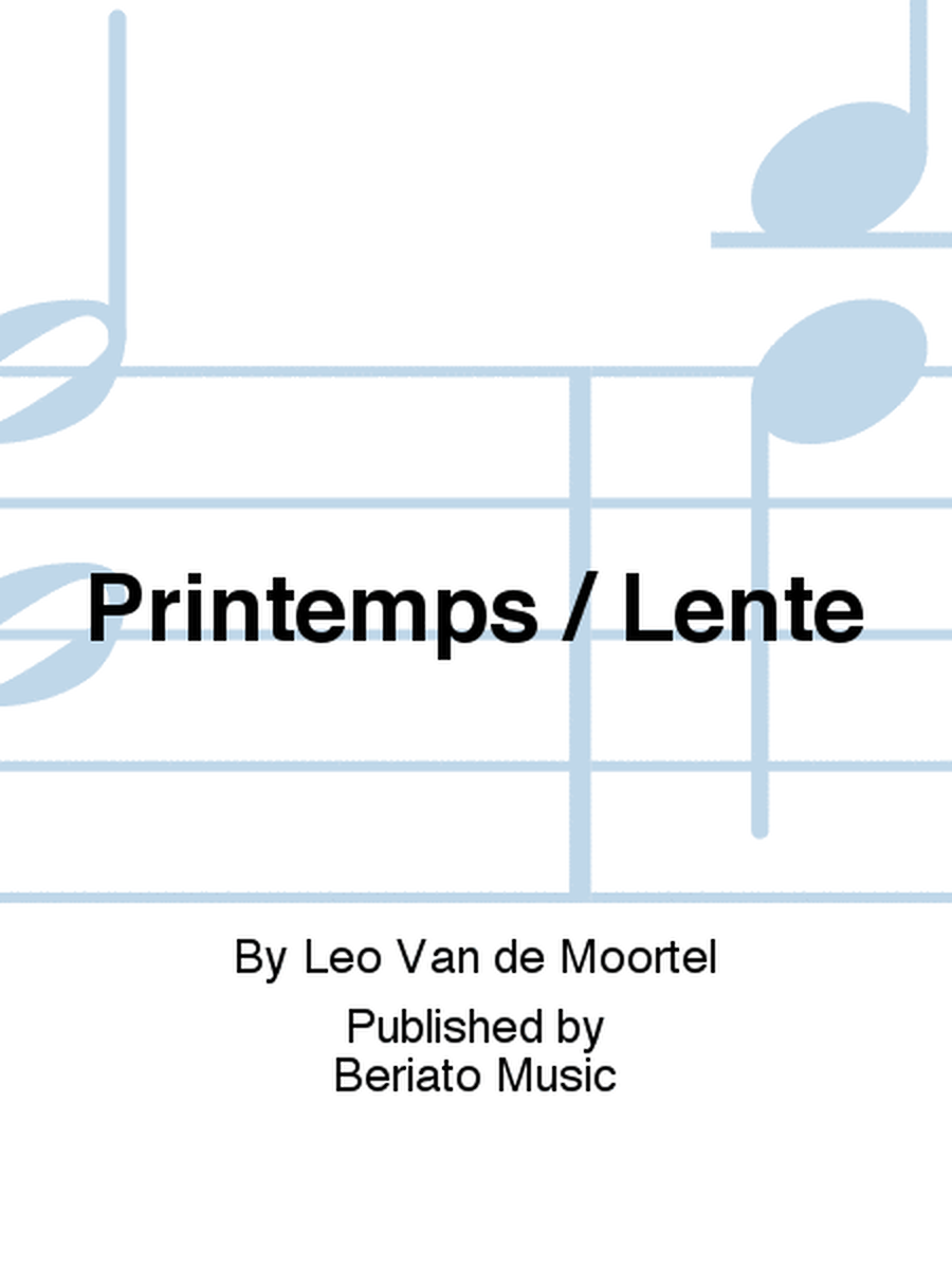 Printemps / Lente