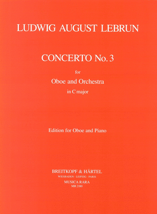 Book cover for Concerto in C No. 3