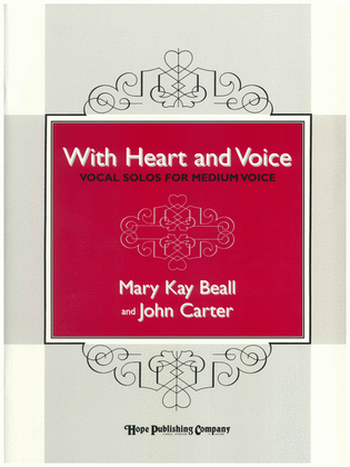 Book cover for With Heart and Voice