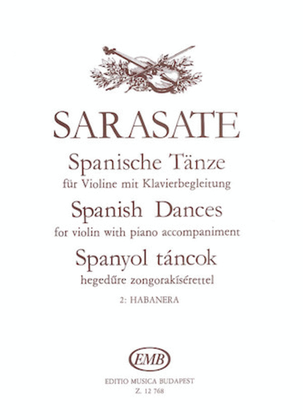 Book cover for Spanish Dances - Volume 2