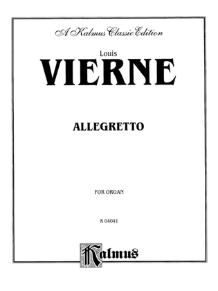 Vierne: Allegretto for Organ