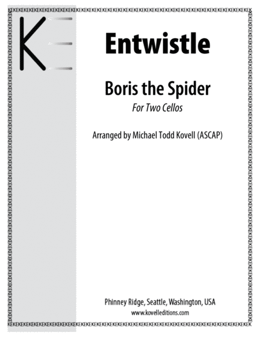 Boris The Spider image number null