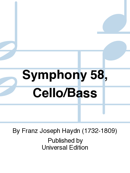 Symphony No. 58