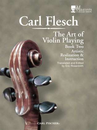 Book cover for The Art of Violin Playing