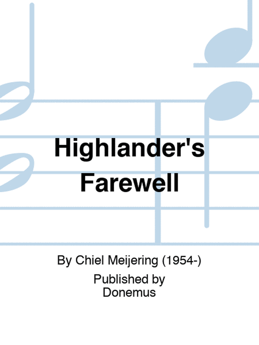 Highlander's Farewell