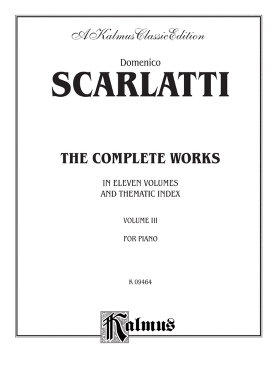 The Complete Works, Volume 3