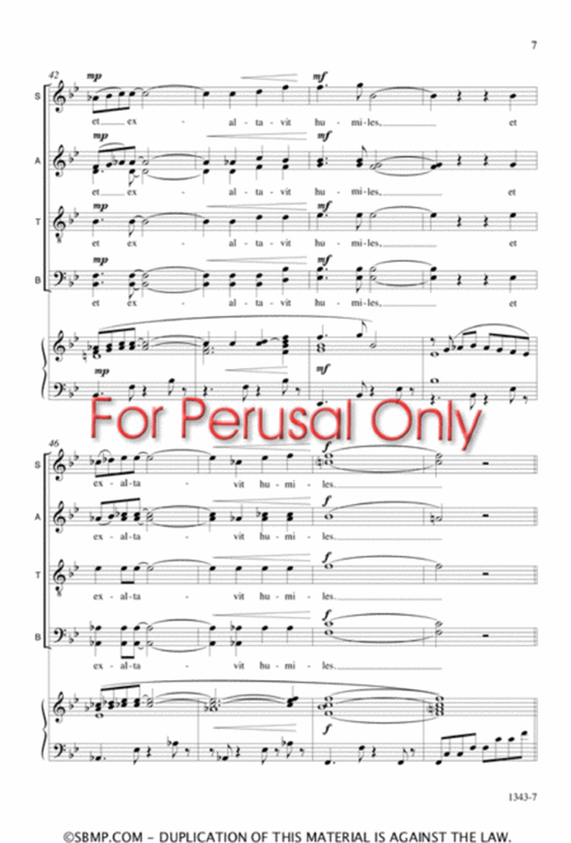 Fecit potentiam - SATB Octavo