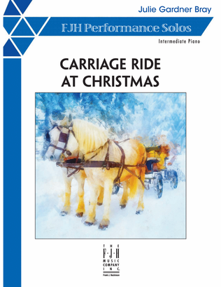Book cover for Carriage Ride at Christmas