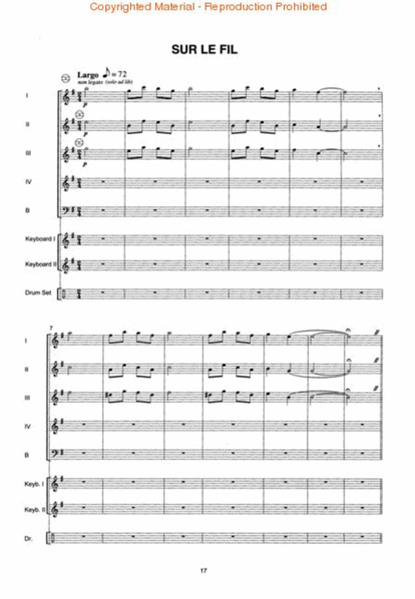 Amelie by Yann Tiersen Accordion Orchestra - Sheet Music