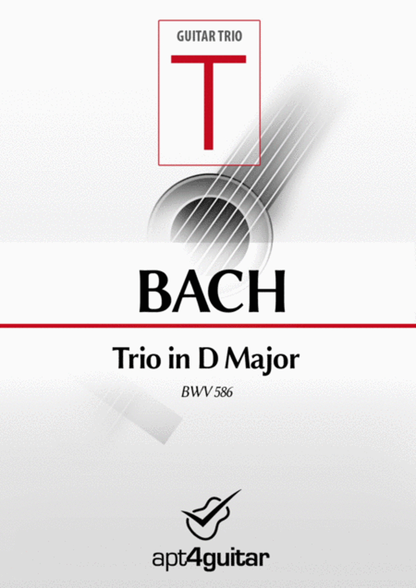Trio BWV 586 image number null