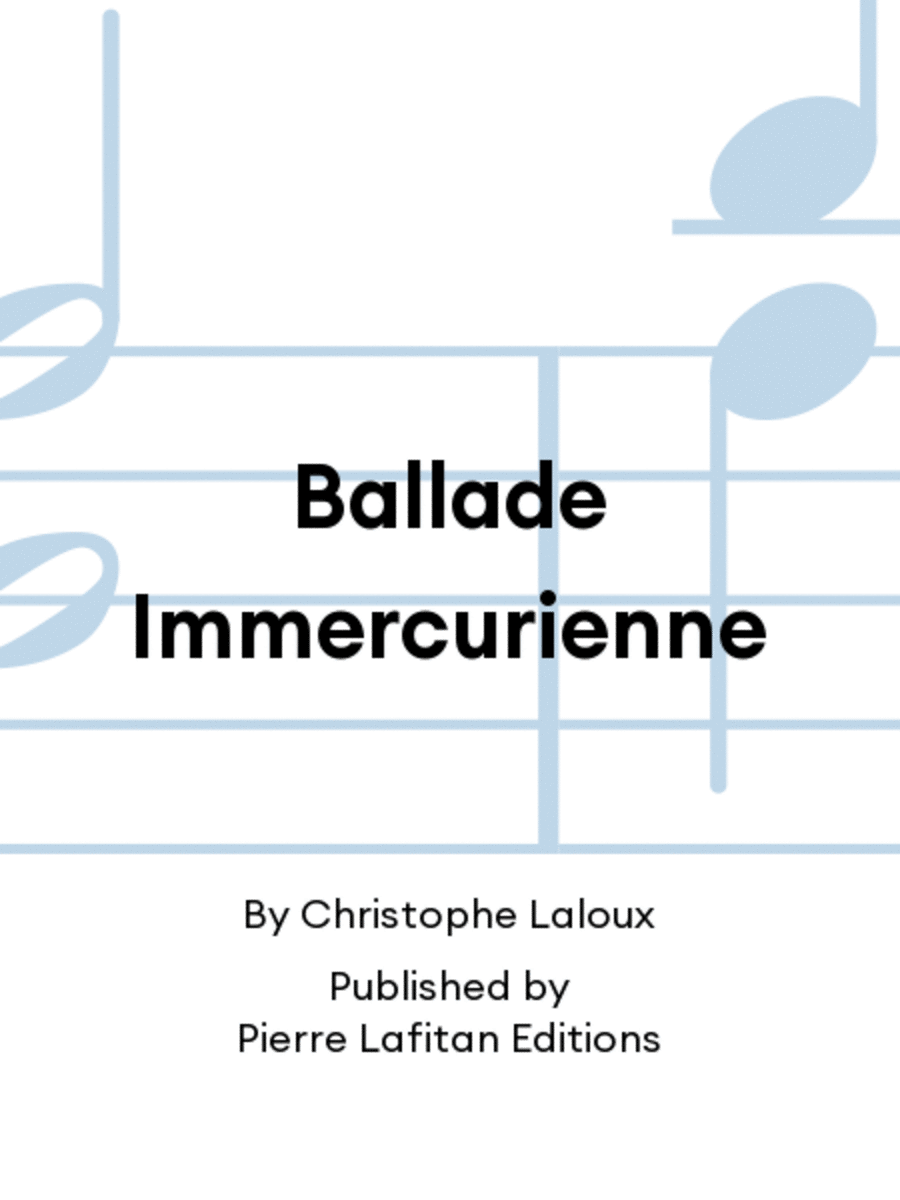 Ballade Immercurienne