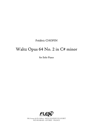 Book cover for Waltz Opus 64 No. 2 in C# minor